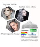 Cire japonaise colorante pour cheveux grises